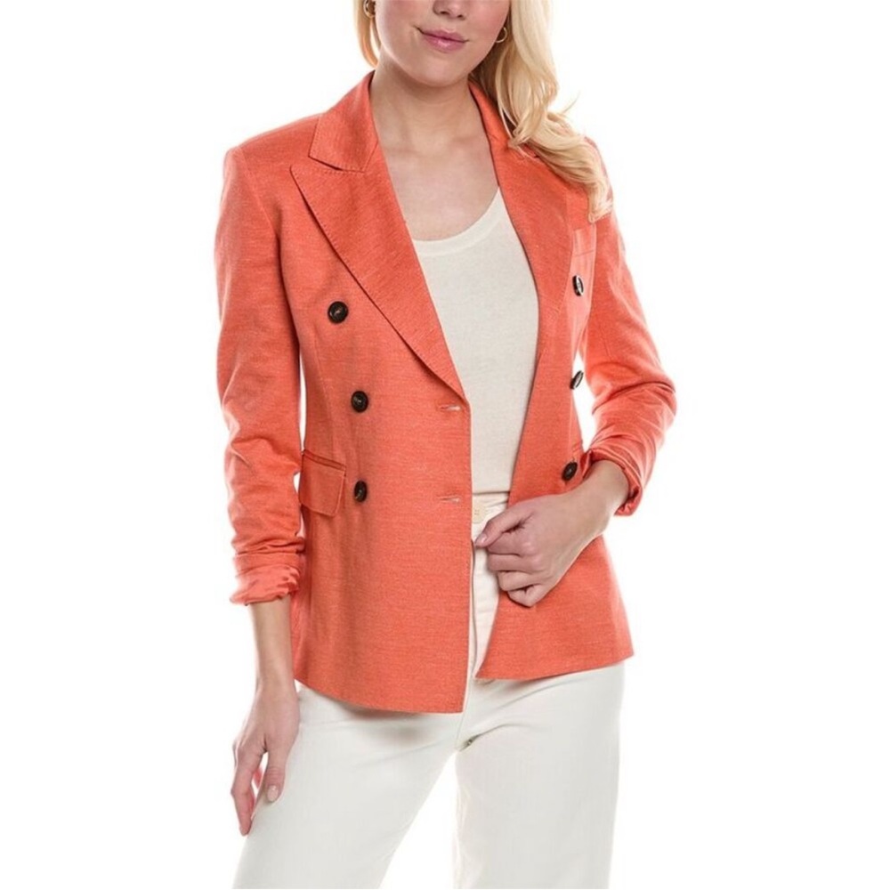 Max Mara Zirlo Linen-Blend Blazer